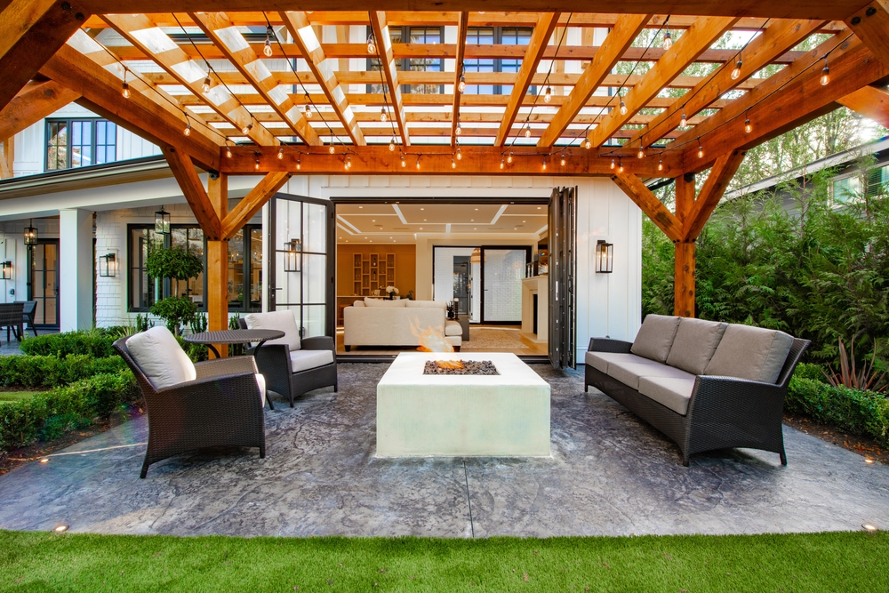 Custom patio design and construction